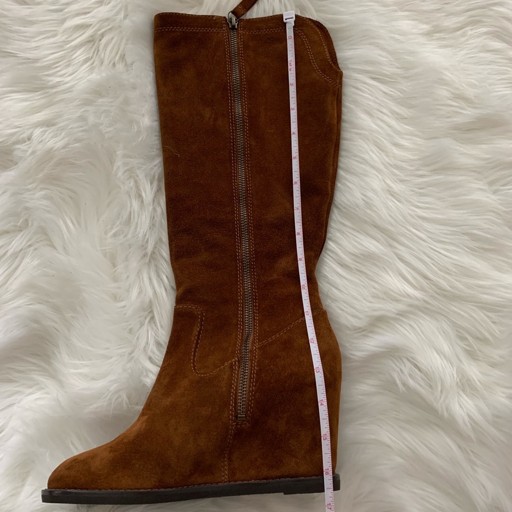 Johnston & Murphy Rebecca Suede Wedge Boots - Picture 5 of 7